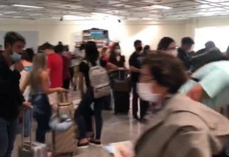 AGLOMERAÇÃO NO AEROPORTO DE JP: Administração afirma que foi causada por "demanda pontual de passageiros”