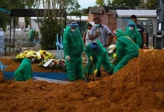 Número por mortes por Covid-19 em Manaus têm aumento de 65% em relação ao mesmo período de janeiro