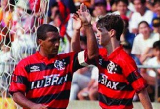 Flamengo tinha Júnior como técnico e dupla de ataque histórica na última vez que foi à Bacaxá