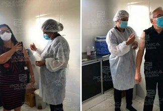 DOIS DESVIOS: Enfermeira paraibana fura a fila de vacinas e imuniza o pai e a mãe em cidade onde eles não residem