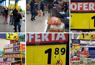 AGLOMERAÇÃO EM JP: Supermercado decide baixar o preço de bebidas e provoca fila gigantesca - CONFIRA