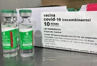 Paraíba recebe nesta quinta-feira mais de 70 mil doses de vacinas contra a Covid-19