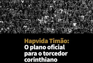 Hapvida e Corinthians lançam plataforma de planos de saúde para torcedores
