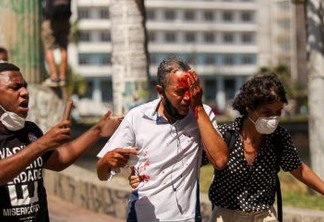 EM RECIFE: Homem baleado pela PM não participava da manifestação contra Bolsonaro