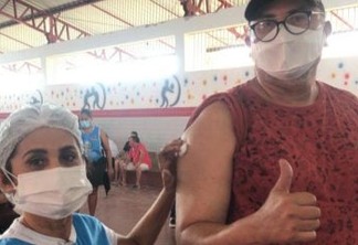 Vereador Marcílio recebe 1ª dose da vacina contra a Covid-19