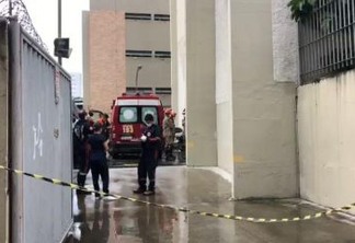 TRAGÉDIA: trabalhador morre ao cair de prédio de 30 metros, em João Pessoa - VEJA VÍDEO