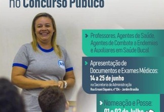 Prefeitura de Cabedelo convoca mais 54 aprovados no Concurso Público para apresentação de documentos e exames médicos