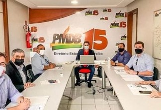 REUNIÃO NO MDB: Mikika Leitão defende Veneziano e Cássio juntos em chapa majoritária em 2022: "A Paraíba toda vai tremer" - OUÇA