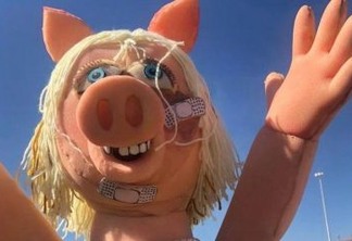 Manifestação de bolsonaristas pelo voto impresso usa boneca da Peppa Pig "espancada" para atacar Joice Hasselmann