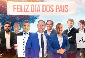 DIA DOS PAIS! Conheça os prefeitos paraibanos considerados os pais mais charmosos do meio político; VEJA LISTA