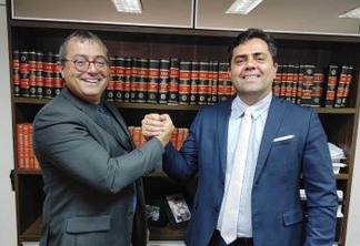 ELEIÇÕES OAB-PB: Inácio Queiroz recebe apoio de advogado João Alberto, que irá compor chapa como conselheiro federal