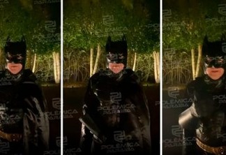 Apresentador da CNN Brasil se fantasia de Batman para dar alerta de prevenção - VEJA