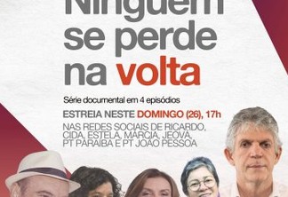 "Ninguém se Perde na Volta": documentário inédito mostra processo do retorno de Ricardo Coutinho e Jeová Campos ao PT da PB