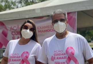 Vereador Tanilson leva ‘Caminhão da Saúde’ para Mangabeira e realiza mamografias e outros exames em JP