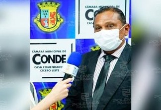 Presidente da Câmara Municipal de Conde, Luzimar Nunes, emite nota sobre decisão de juíza