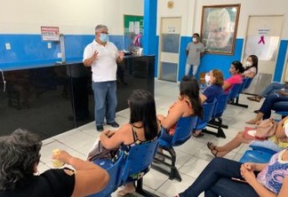 Palestra de conscientização encerra atividades da campanha Outubro Rosa em Patos; Mamografias continuam sendo ofertadas