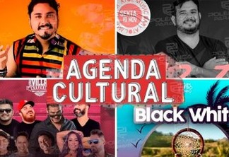 AGENDA CULTURAL: confira os eventos que acontecem no fim de semana em João Pessoa
