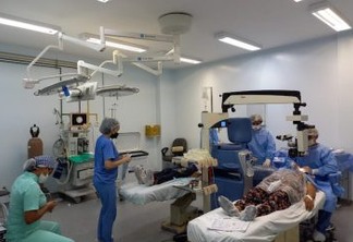 Opera Paraíba contempla mais 210 paraibanos com mutirão de cirurgias de catarata na cidade de Monteiro