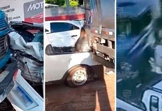 Idoso salva criança de ser atropelada por caminhão desgovernado que destruiu carros - VEJA VÍDEOS