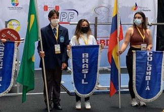 Mayara Rocha é escolhida para representar delegação brasileira na abertura do Sul Americano de Powerlifting, no Equador
