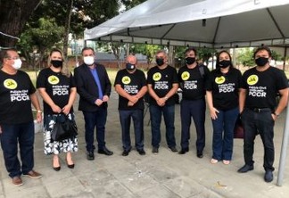 Em reunião João Azevêdo propõe, 10% de aumento de salário e incorporação da Bolsa Desempenho aos policiais civis da Paraíba