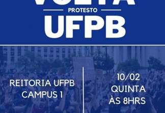 Estudantes da UFPB organizam protesto pelo retorno às aulas presenciais