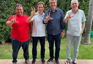 PALANQUE DE LULA NA PB: vice-presidente nacional do PT se reúne com Veneziano, Ricardo e Jackson
