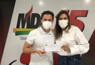 Esposa de Dr. Érico se filia ao MDB e gera especulações de rompimento do deputado com João Azevêdo 