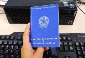 Paraíba tem quarto pior percentual do país de empregados com carteira assinada