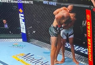 UFC: paraibano Bruno Blindado perde para Alex Poatan em duelo de gigantes