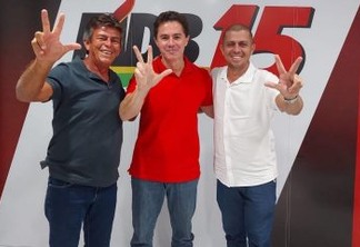 Pré-candidato a governador, Veneziano recebe apoio do ex-deputado Zé Paulo, do seu filho e de três vereadores de Santa Rita