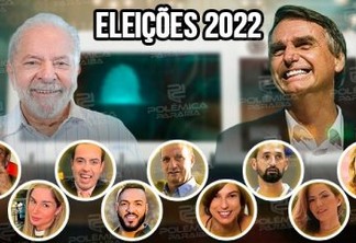 BRIGA PELO VOTO: celebridades bolsonaristas e lulistas entram na disputa por eleitores mais jovens; conheça os pré-candidatos
