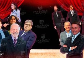 MESMO PALANQUE: Pré-candidatos a governador na Paraíba declaram em quem votam para presidente e esperam presidenciáveis em seus palanques; confira