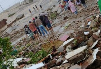 AÇUDE ESTOURA EM POCINHOS: Águas destruiram casas, ruas e deixou vários feridos - VEJA VÍDEO