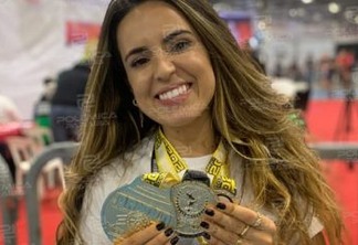 Após conquistas e recordes em São Paulo, atleta paraibana Mayara Rocha chega em Campina Grande nesta quarta