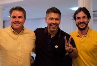 Léo Gadelha oficializa apoio a Efraim na corrida pelo Senado: "Trabalhando ao lado de todos aqueles que estão empenhados"
