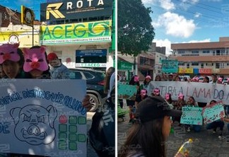 Estudantes e servidores do IFPB em Guarabira protestam contra cortes na educação do governo federal- VEJA VÍDEOS  