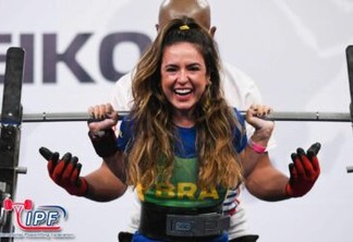 Mayara Rocha representa a Paraíba no 42º Campeonato Paulista de Powerlifting