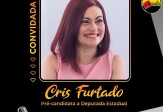 Pré-candidata a deputada estadual, Cris Furtado concede entrevista ao MangabaCast, nesta segunda-feira (18)