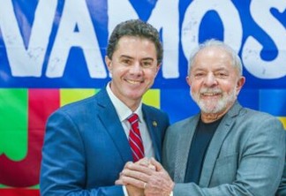 Ao lado de Lula, pré-candidato a governador Veneziano confirma presença do petista na Paraíba no dia 4 de agosto