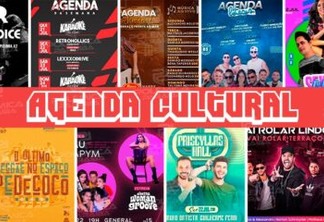 AGENDA CULTURAL: confira a programação de eventos deste fim de semana em João Pessoa