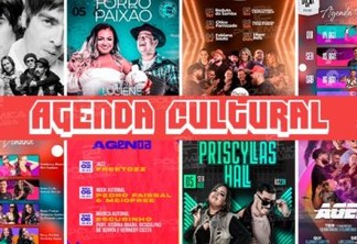 AGENDA CULTURAL: João Pessoa está repleta de eventos para quem quer curtir o FDS com muita música - CONFIRA