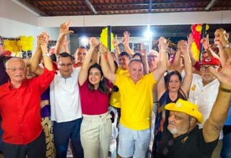 Com presença de Anísio Maia e Frei Anastácio, lideranças do PT da Paraíba anunciam apoio a Pollyanna Dutra para o Senado