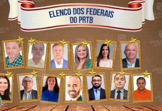 ELENCO DO PRTB: Confira quem são os 13 candidatos a deputado federal que concorrerão pelo partido