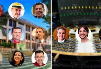DE SAÍDA: Confira os deputados estaduais e federais da Paraíba que não disputarão a reeleição neste ano