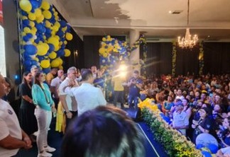 Julian Lemos realiza megaevento de lançamento de candidatura e reúne prefeitos de Cabedelo, Guarabira e Lucena