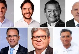 Metade dos candidatos ao Governo da Paraíba informaram recebimento de fundo especial para gastos de campanha; confira os valores