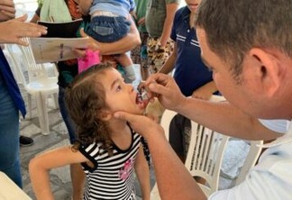 João Pessoa ultrapassa 50% de cobertura contra a Pólio e reforça chamamento para quem ainda precisa tomar a vacina
