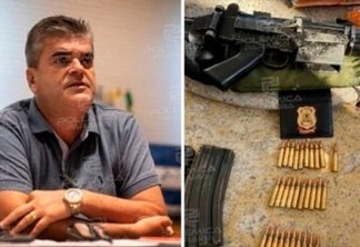 'ANÁFORA': Operação da Polícia Federal apreende fuzil na casa de candidato a vice-governador