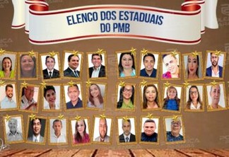 CARAS NOVAS: Entre os 32 candidatos a deputado estadual pelo PMB, 21 disputam mandato pela primeira vez; conheça todos